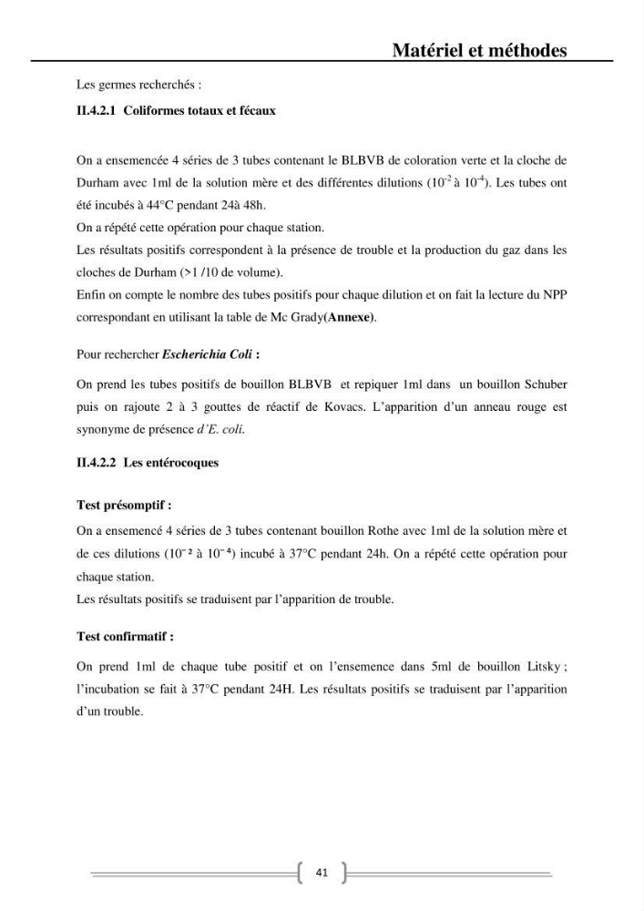 Caractérisation et évaluation de la résistance aux antibiotiques chez les entérocoques dans le milieu marin .
