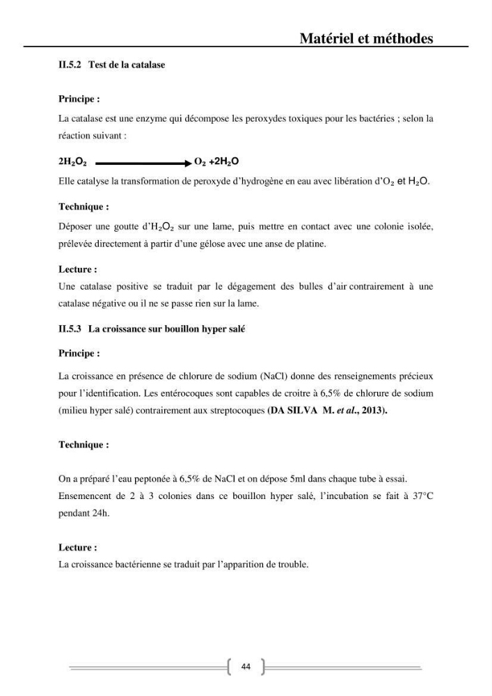 Caractérisation et évaluation de la résistance aux antibiotiques chez les entérocoques dans le milieu marin .
