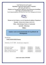 Analyse socio-environnementale de la pêcherie de Mostaganem:
