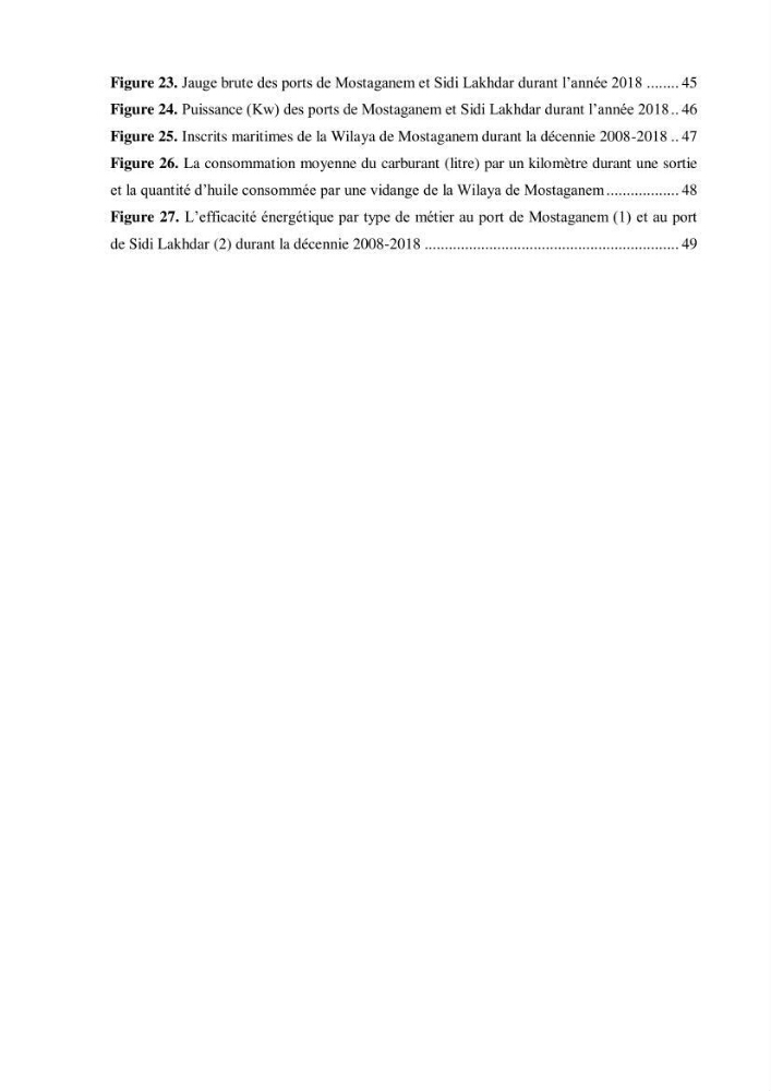 Analyse socio-environnementale de la pêcherie de Mostaganem: