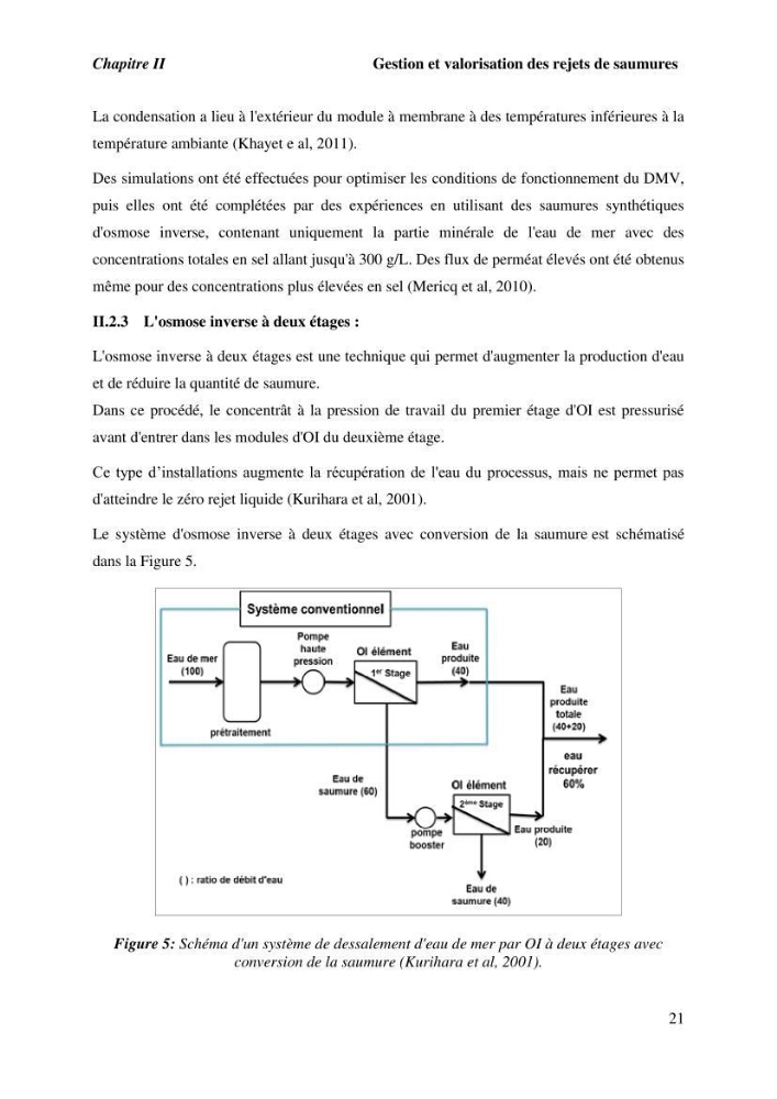 Caractérisation des rejets de saumure des stations de dessalement et leur impact sur le milieu récepteur: