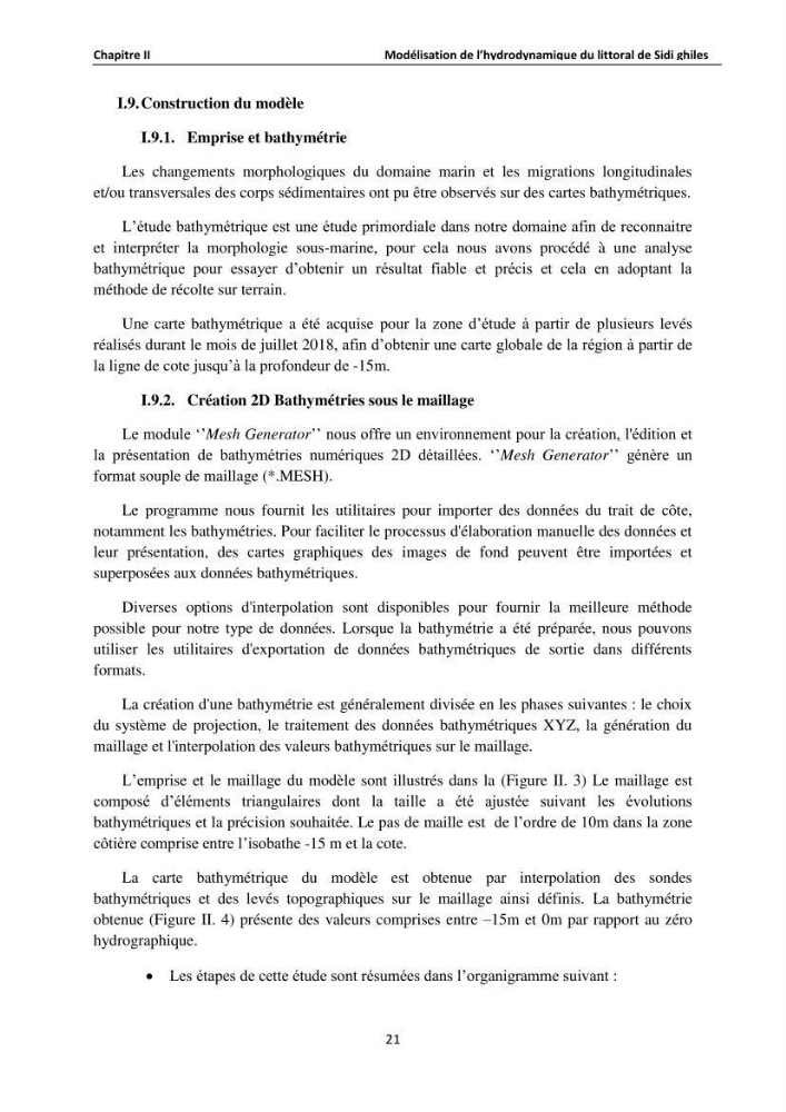 Etude de protection du rivage de Sidi Ghiles