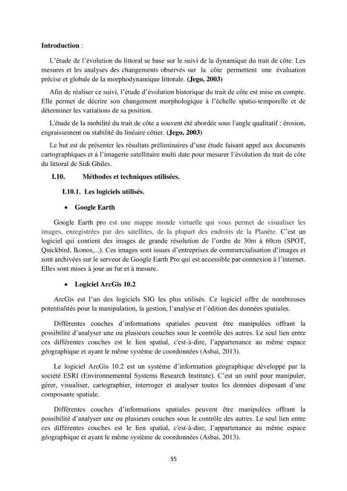Etude de protection du rivage de Sidi Ghiles
