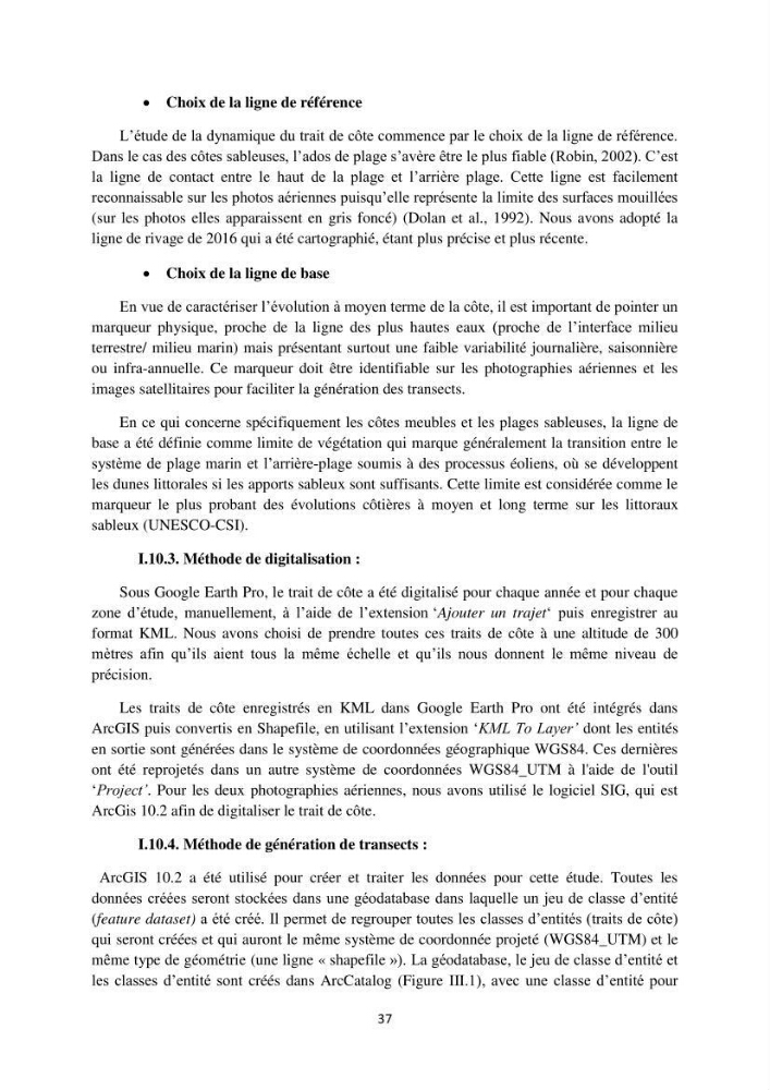 Etude de protection du rivage de Sidi Ghiles