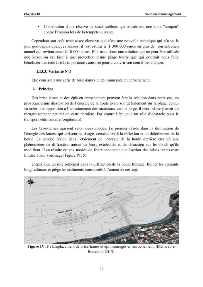Etude de protection du rivage de Sidi Ghiles