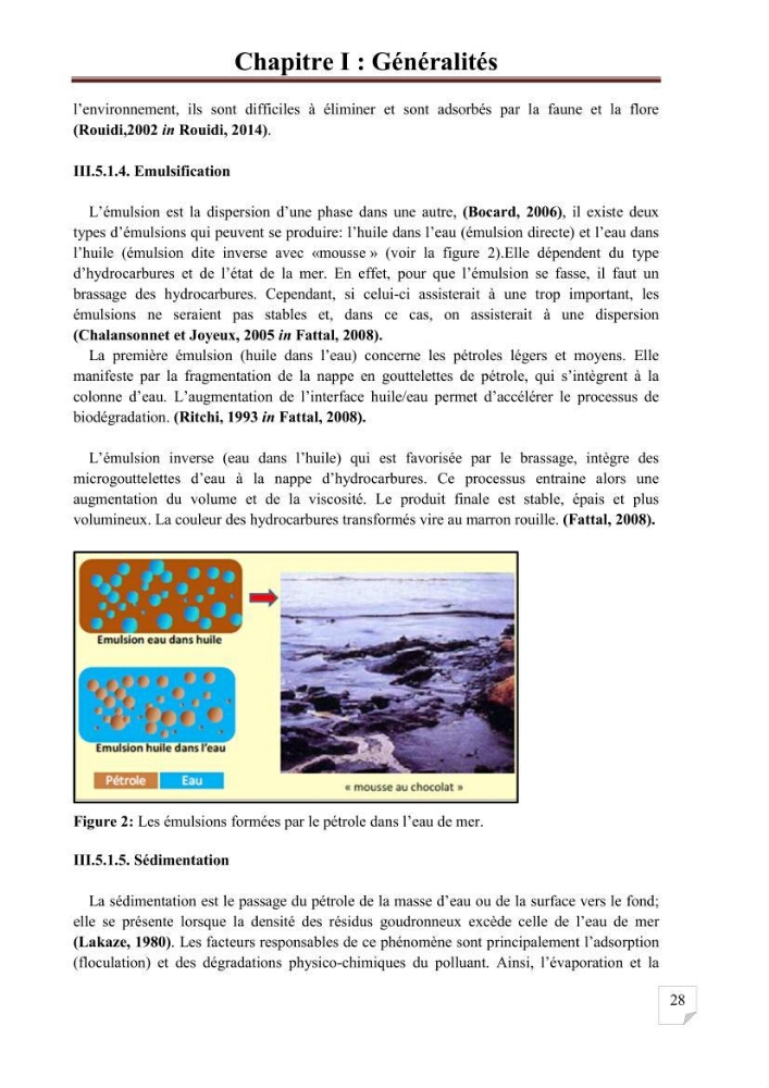Etat de la pollution par les hydrocarbures aromatiques polycycliques dans les eaux de la baie de Bou-Ismail