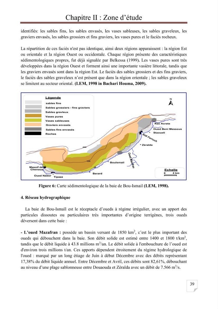 Etat de la pollution par les hydrocarbures aromatiques polycycliques dans les eaux de la baie de Bou-Ismail