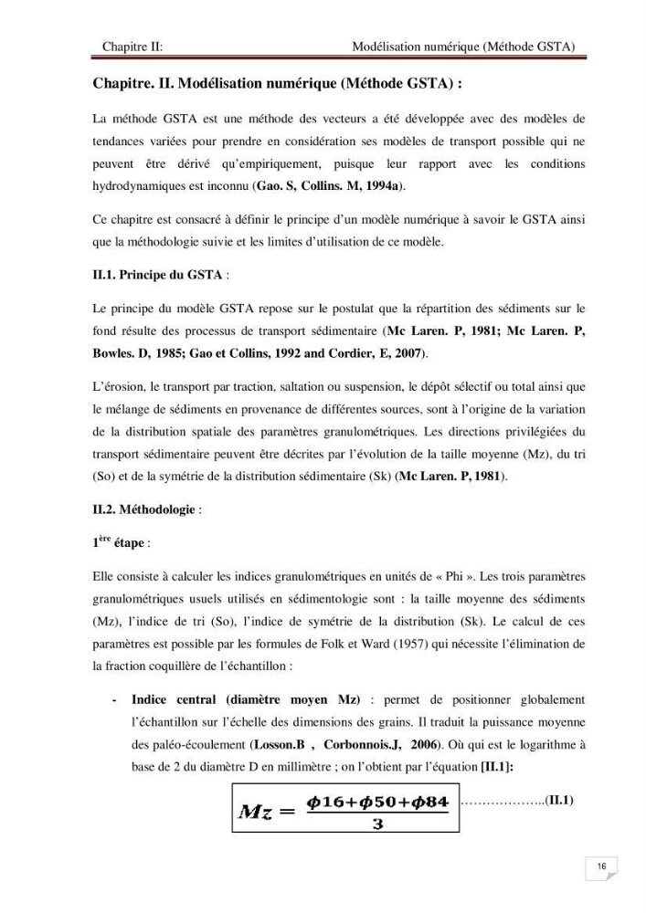 La méthode GSTA (grain size trend analysis) appliquée à la côte de Stora-Skikda