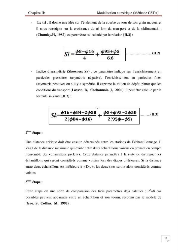 La méthode GSTA (grain size trend analysis) appliquée à la côte de Stora-Skikda