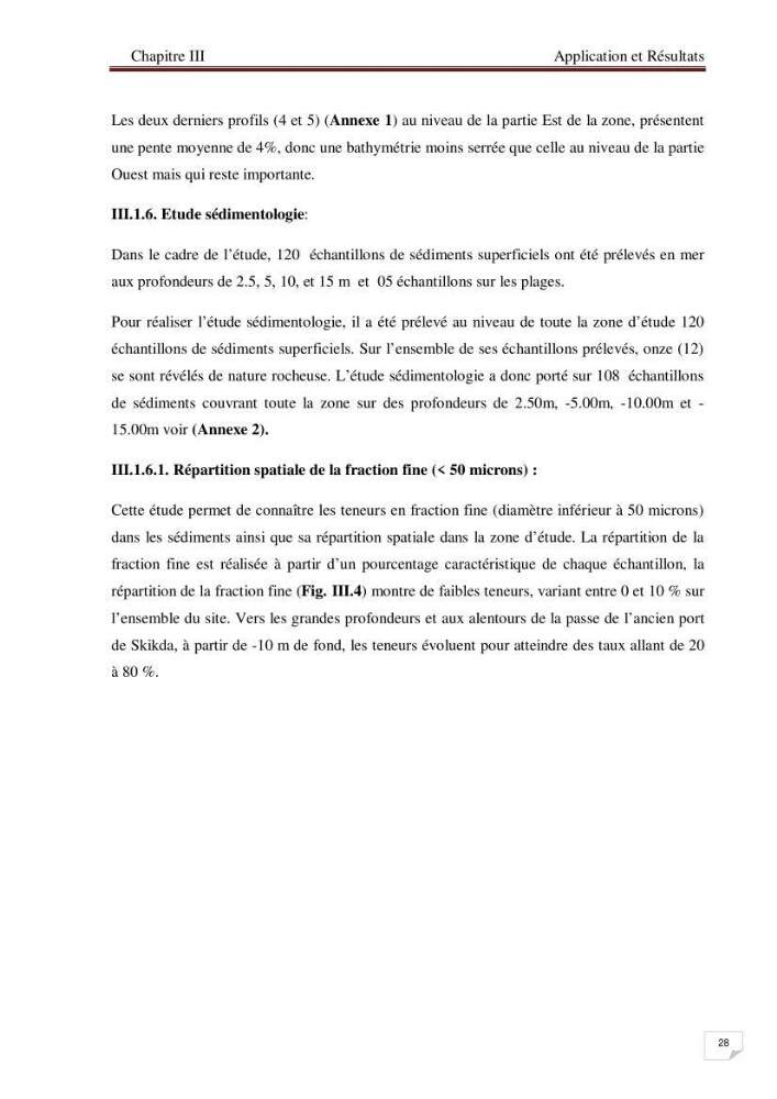 La méthode GSTA (grain size trend analysis) appliquée à la côte de Stora-Skikda
