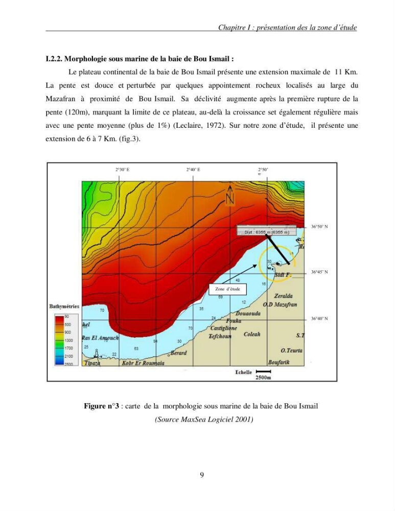 L\'étude des contraintes critiques de cisaillement pour la mise en mouvement des sédiments (entre les isobathes -20 et 35 m) sous l\'action de courants mesurés au niveau de la plage Est de Sidi Fredj