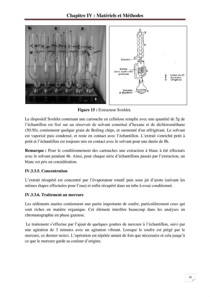 Etude de la pollution par les hydrocarbures dans les eaux et les sédiments de la baie d\'Alger