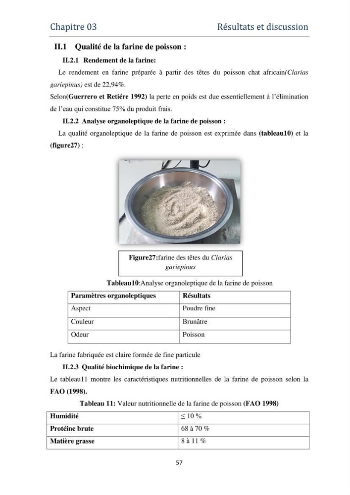 Fabrication des conserves alimentaires à partir du poisson chat africain Clarias gariepinus (Bruchell, 1822) et contribution à la valorisation des coproduits générés:
