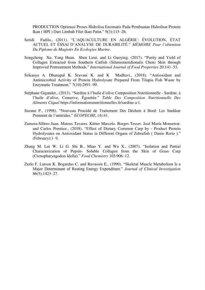 Fabrication des conserves alimentaires à partir du poisson chat africain Clarias gariepinus (Bruchell, 1822) et contribution à la valorisation des coproduits générés: