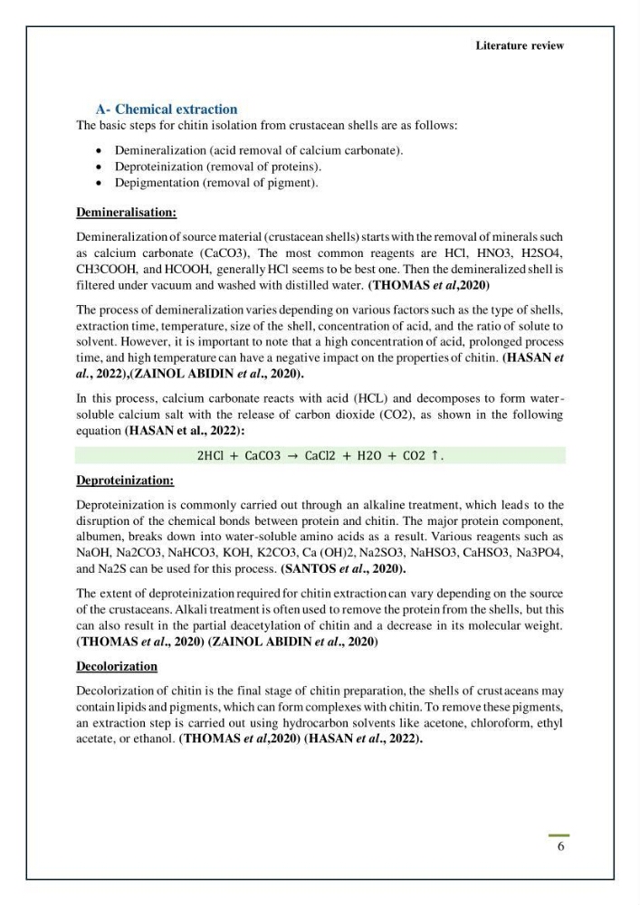Chitin, Chitosan production using marine waste sources characteristics and applications