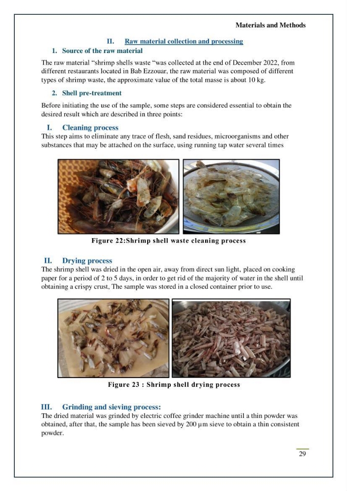 Chitin, Chitosan production using marine waste sources characteristics and applications