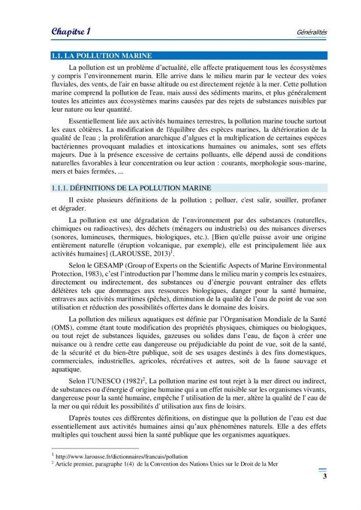 Evaluation de la qualité du mileu marin dans la baie d\'el djamila en vue de la mise en place d\'un réseau de surveillance