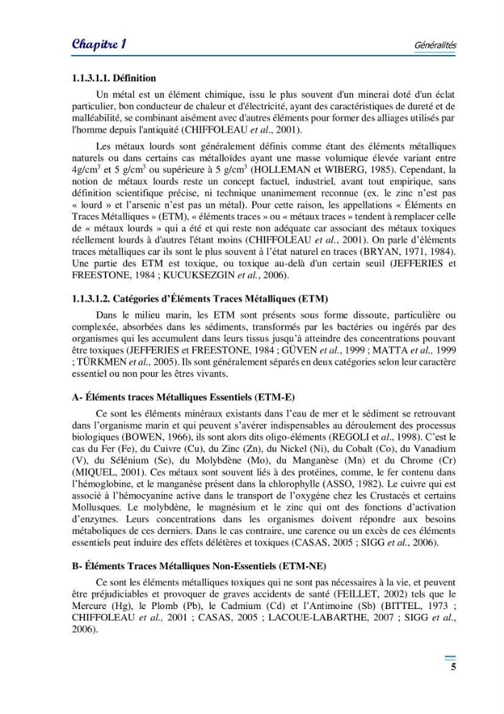 Evaluation de la qualité du mileu marin dans la baie d\'el djamila en vue de la mise en place d\'un réseau de surveillance