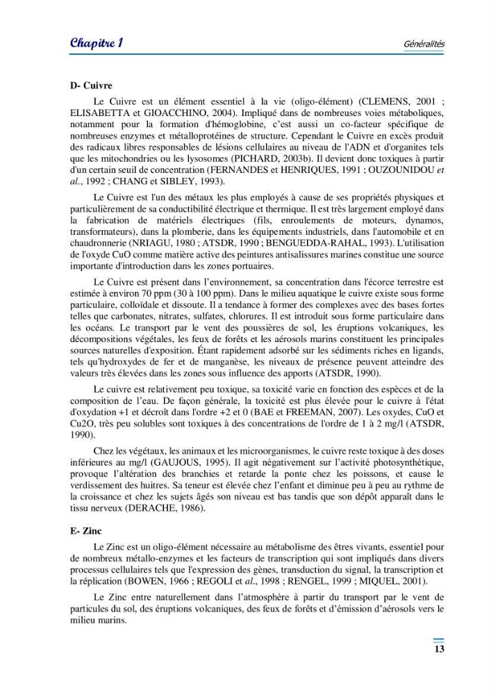 Evaluation de la qualité du mileu marin dans la baie d\'el djamila en vue de la mise en place d\'un réseau de surveillance