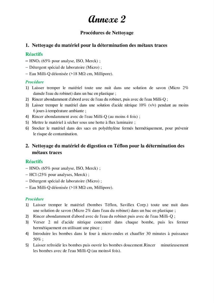 Evaluation de la qualité du mileu marin dans la baie d\'el djamila en vue de la mise en place d\'un réseau de surveillance