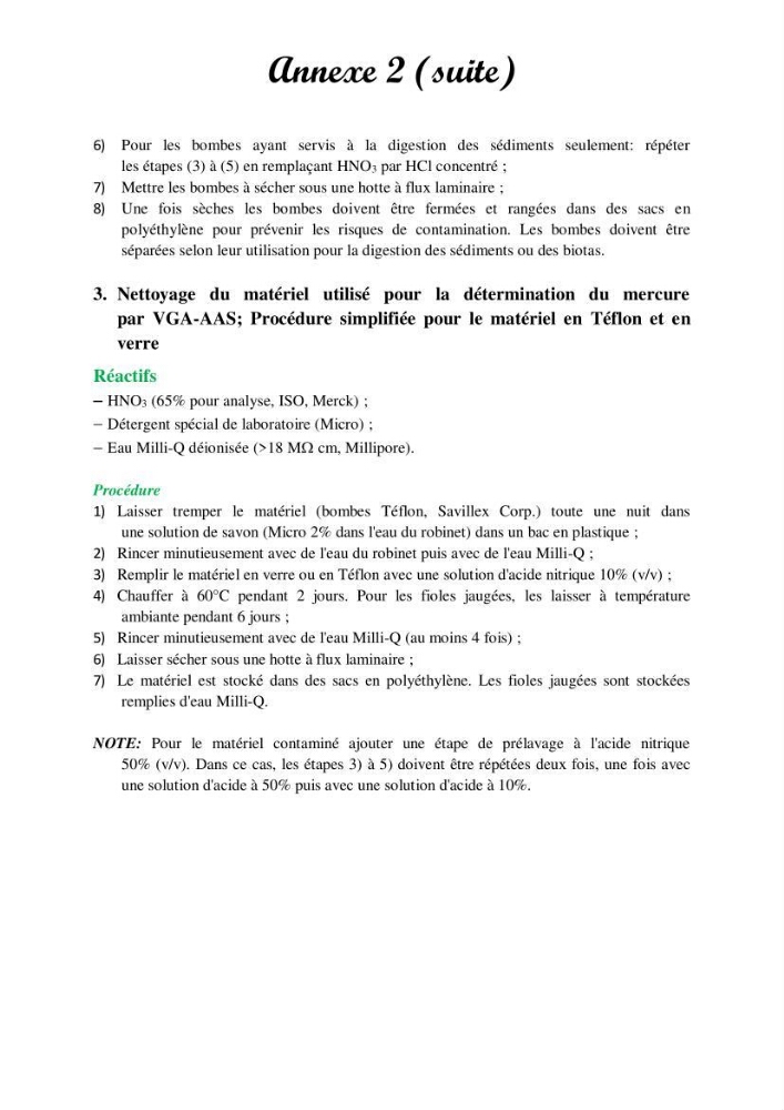 Evaluation de la qualité du mileu marin dans la baie d\'el djamila en vue de la mise en place d\'un réseau de surveillance