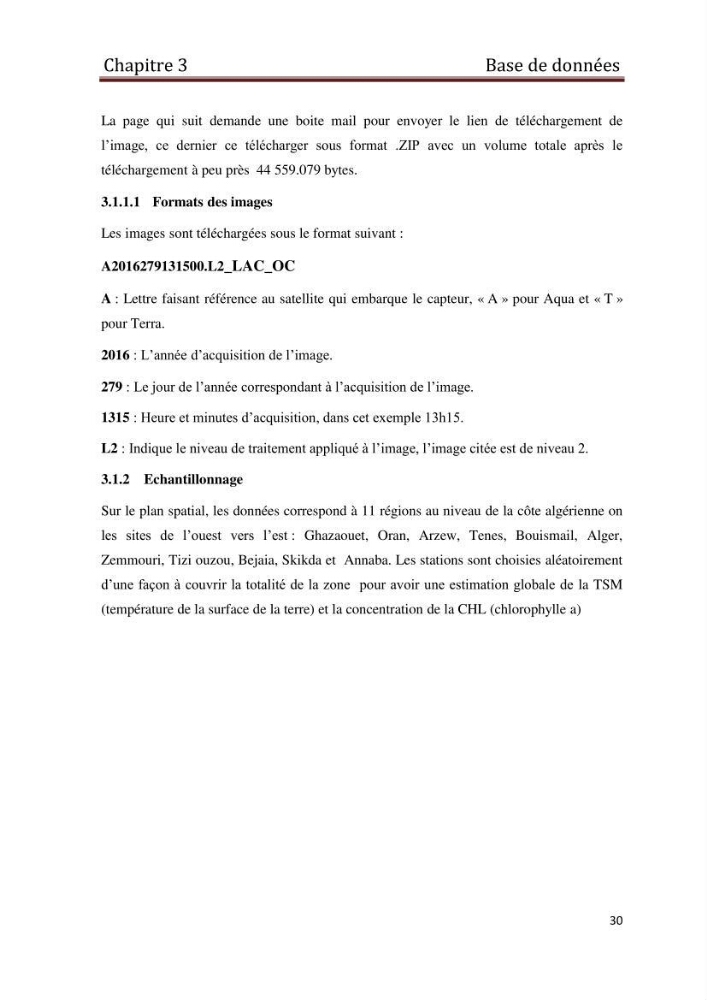 Mise en place d\'une base de données littoral intégrée dans un SIG, application à la wilaya de Boumerdès :