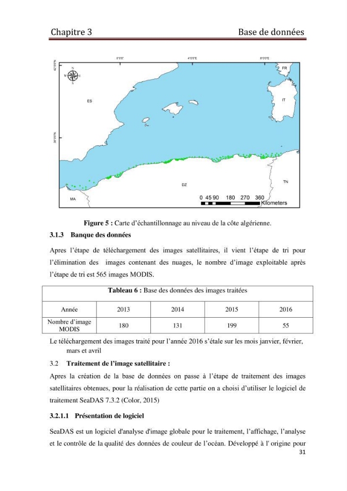 Mise en place d\'une base de données littoral intégrée dans un SIG, application à la wilaya de Boumerdès :