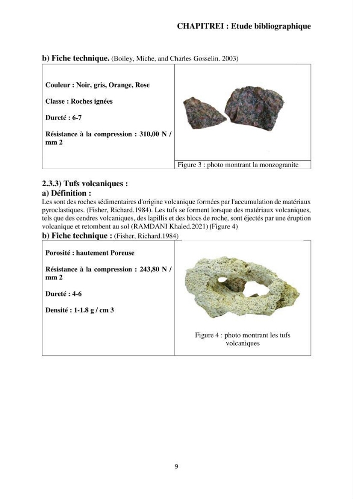 Étude géologique de l\'altération des roches magmatiques au milieu littoral de la plage d\'El Hamdania ( wilaya de Tipaza )