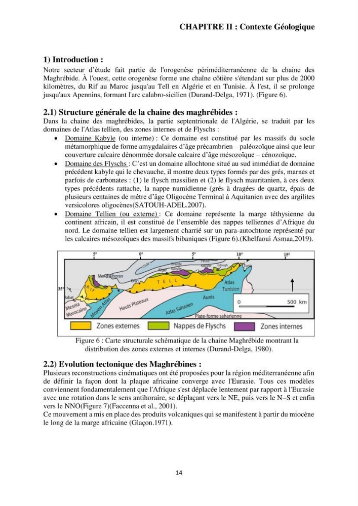 Étude géologique de l\'altération des roches magmatiques au milieu littoral de la plage d\'El Hamdania ( wilaya de Tipaza )