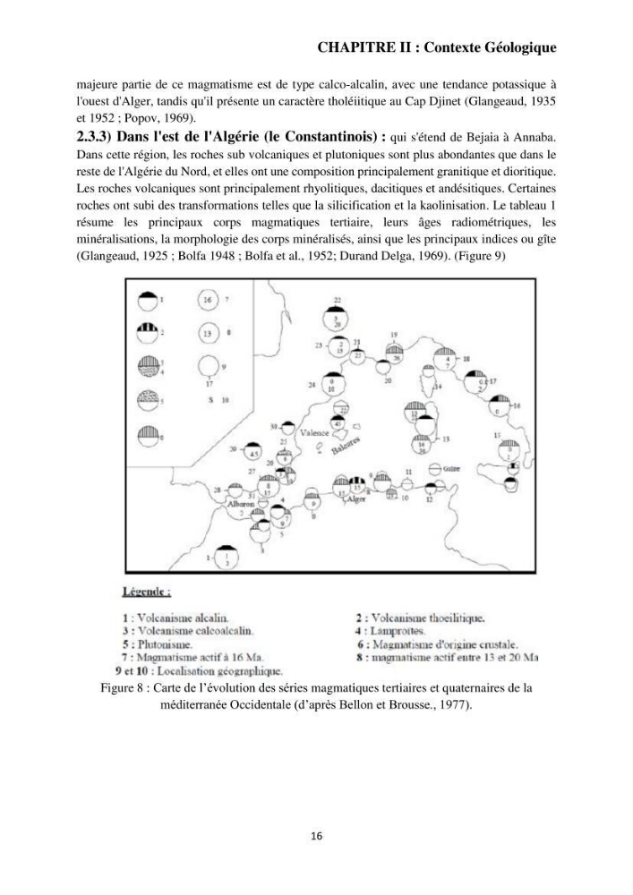 Étude géologique de l\'altération des roches magmatiques au milieu littoral de la plage d\'El Hamdania ( wilaya de Tipaza )