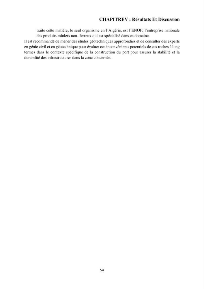 Étude géologique de l\'altération des roches magmatiques au milieu littoral de la plage d\'El Hamdania ( wilaya de Tipaza )