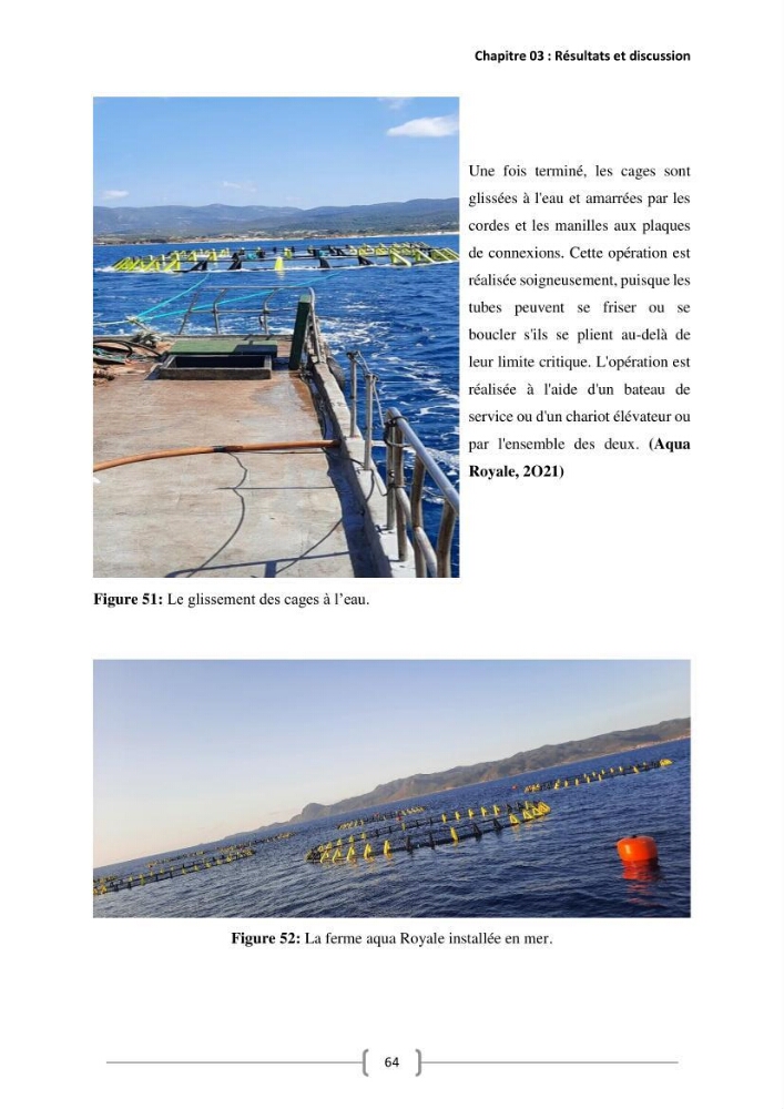 Etude Technico-économique et écologique de contribution des projets aqucoles au dévloppment durable en Algérie :
