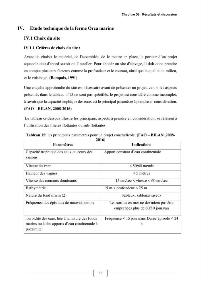 Etude Technico-économique et écologique de contribution des projets aqucoles au dévloppment durable en Algérie :