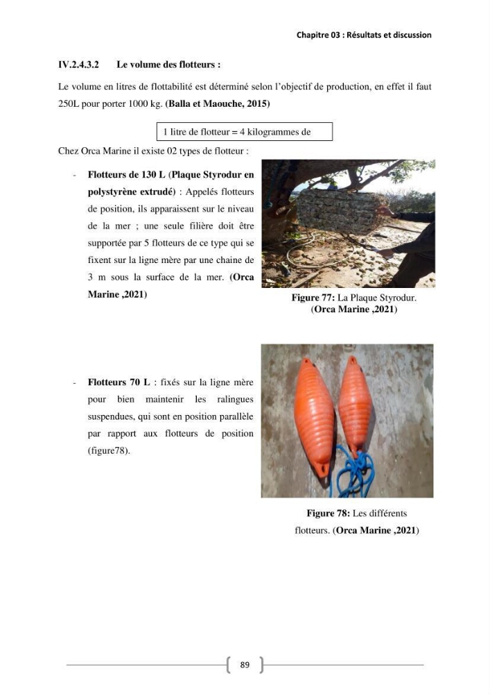 Etude Technico-économique et écologique de contribution des projets aqucoles au dévloppment durable en Algérie :