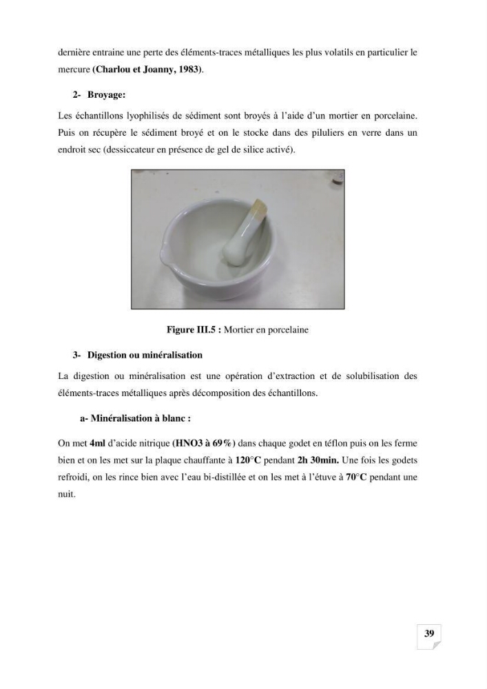 Suivi de la qualité des sédiments superficiels de Fouka marine par les métaux lourds: