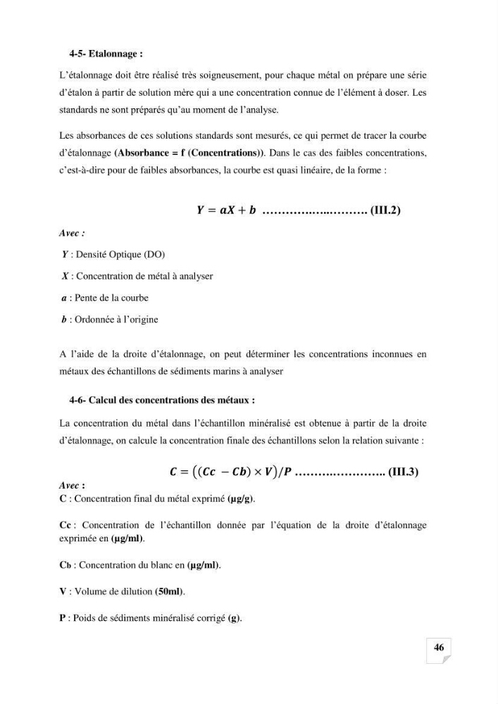Suivi de la qualité des sédiments superficiels de Fouka marine par les métaux lourds: