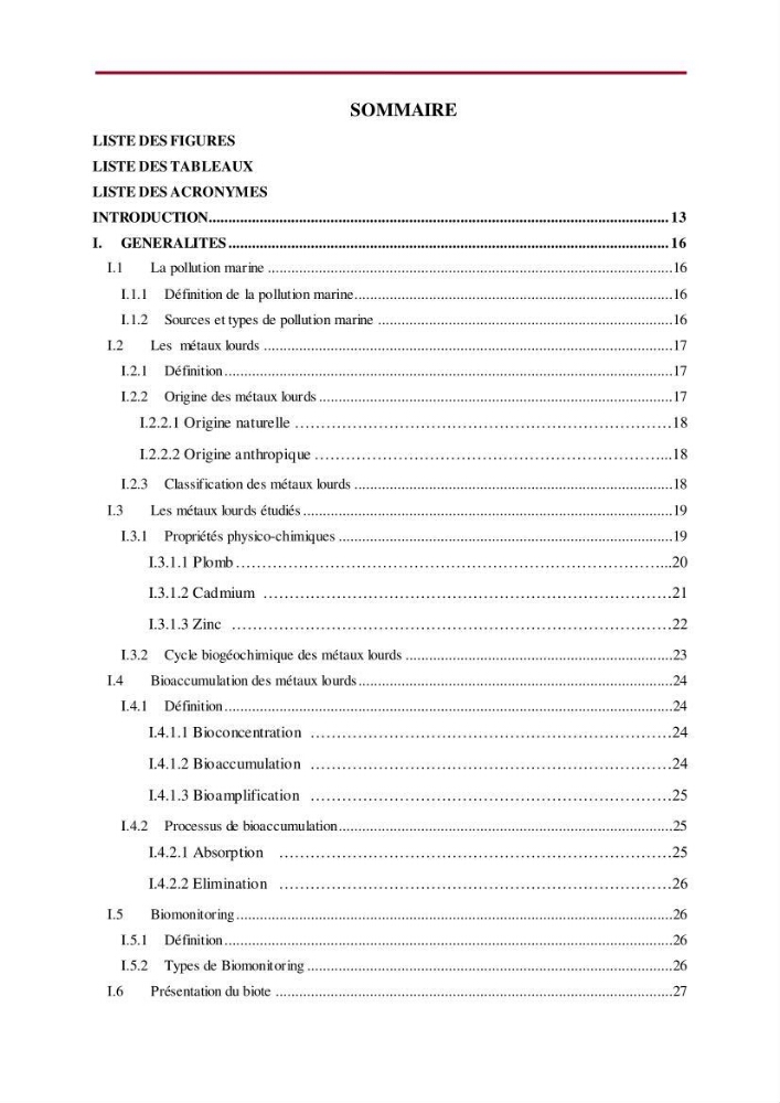 Evaluation des teneurs en métaux lourds dans l\'environnement marin du littoral Algérois chez Patella sp et les moules