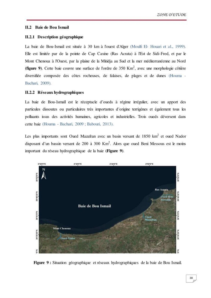 Evaluation des teneurs en métaux lourds dans l\'environnement marin du littoral Algérois chez Patella sp et les moules