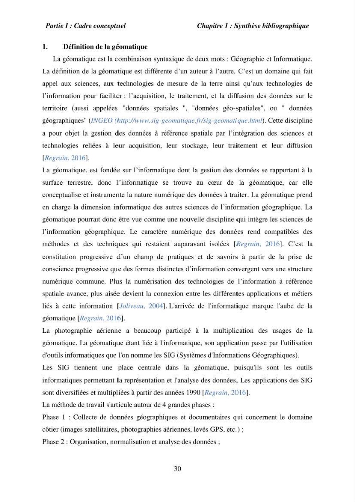 Utilisation de la géomatique pour l’étude des risques côtiers dans la zone centre Algérienne (littoral de Cherchell)