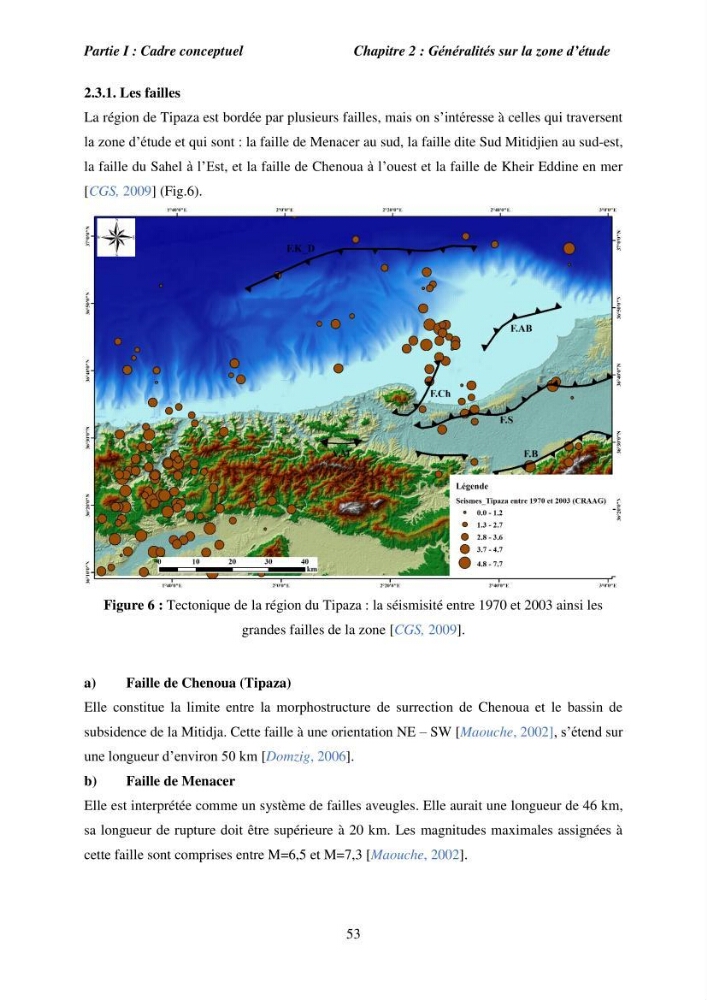 Utilisation de la géomatique pour l’étude des risques côtiers dans la zone centre Algérienne (littoral de Cherchell)