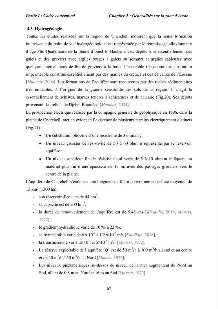 Utilisation de la géomatique pour l’étude des risques côtiers dans la zone centre Algérienne (littoral de Cherchell)