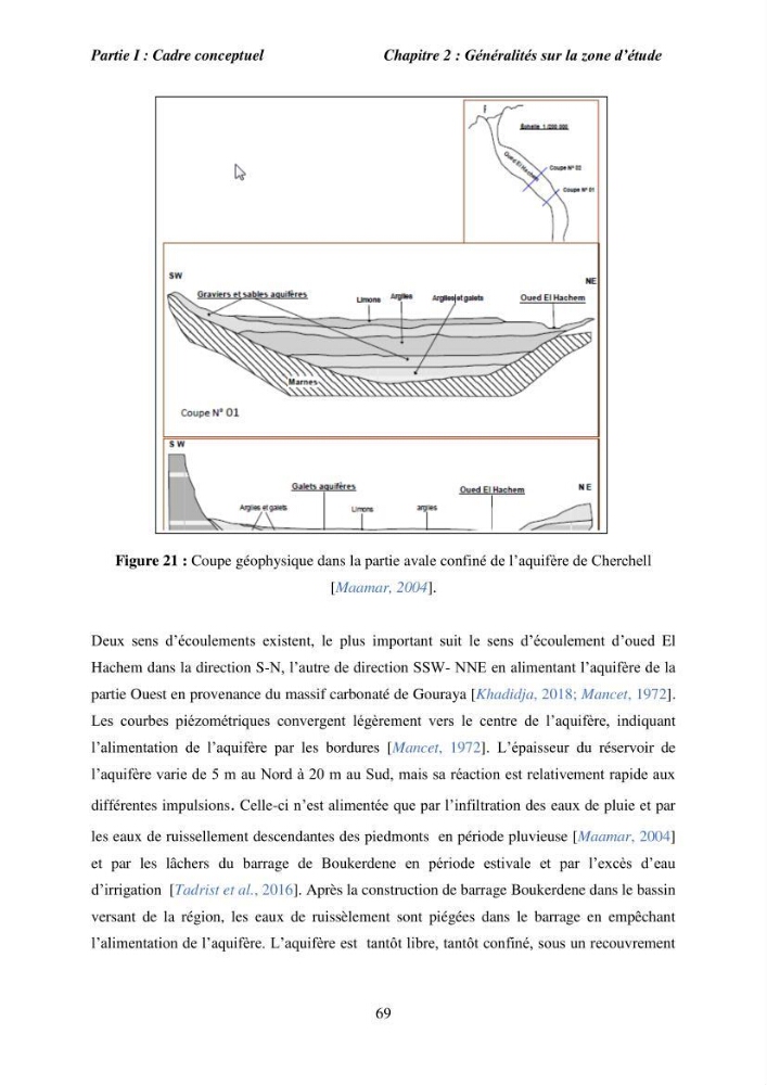 Utilisation de la géomatique pour l’étude des risques côtiers dans la zone centre Algérienne (littoral de Cherchell)