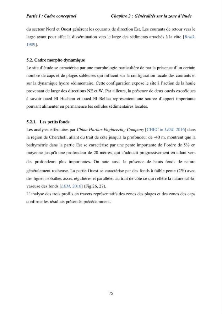 Utilisation de la géomatique pour l’étude des risques côtiers dans la zone centre Algérienne (littoral de Cherchell)