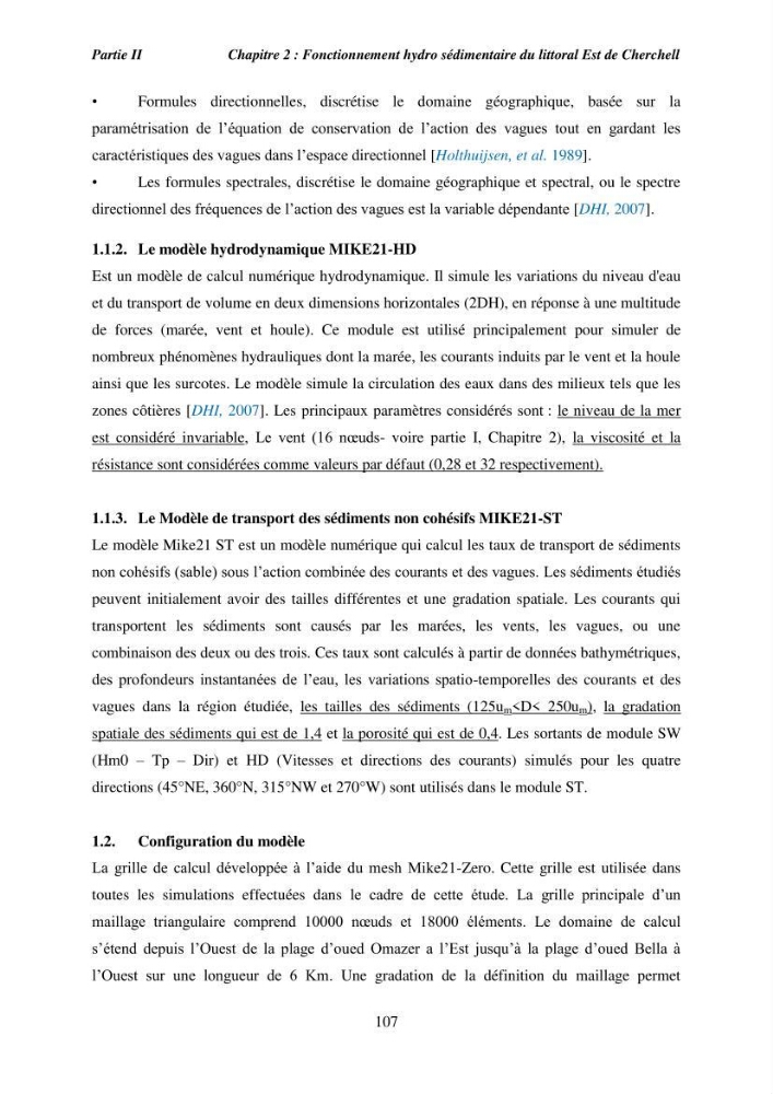 Utilisation de la géomatique pour l’étude des risques côtiers dans la zone centre Algérienne (littoral de Cherchell)