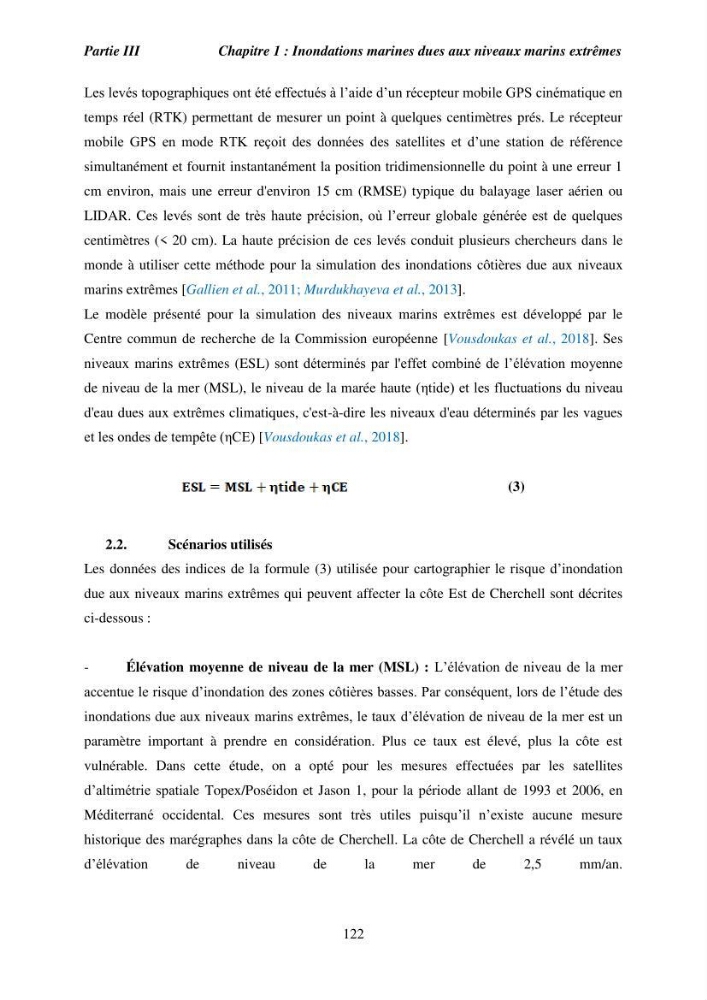 Utilisation de la géomatique pour l’étude des risques côtiers dans la zone centre Algérienne (littoral de Cherchell)