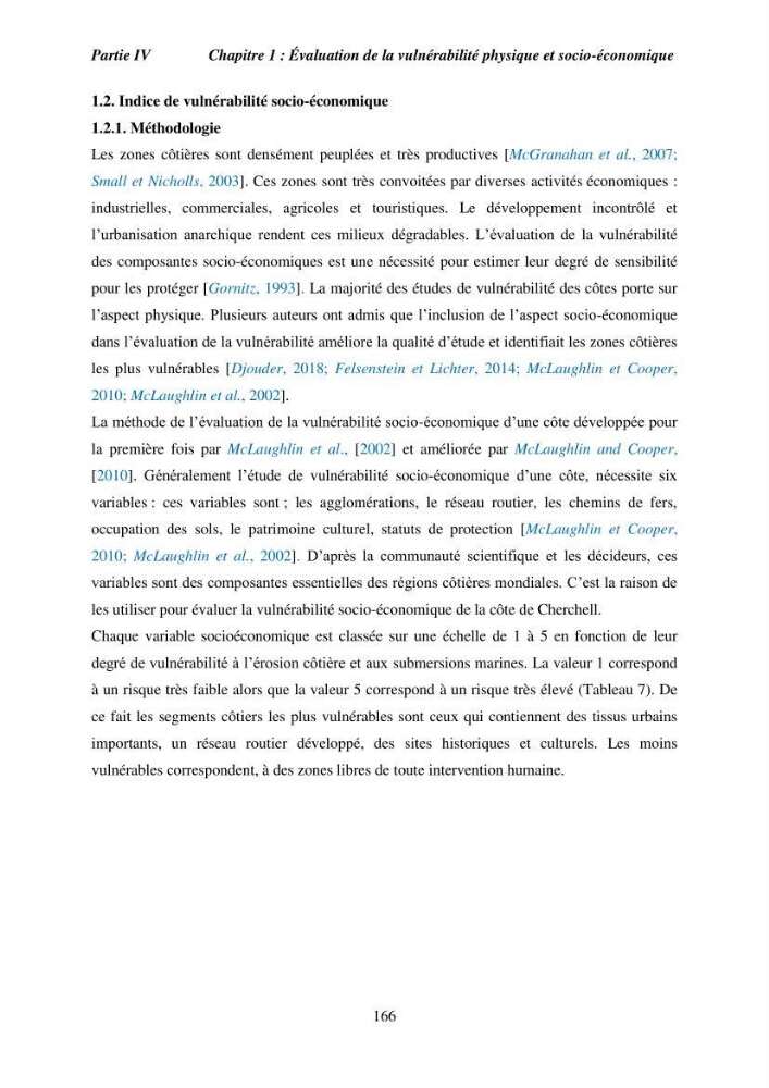 Utilisation de la géomatique pour l’étude des risques côtiers dans la zone centre Algérienne (littoral de Cherchell)
