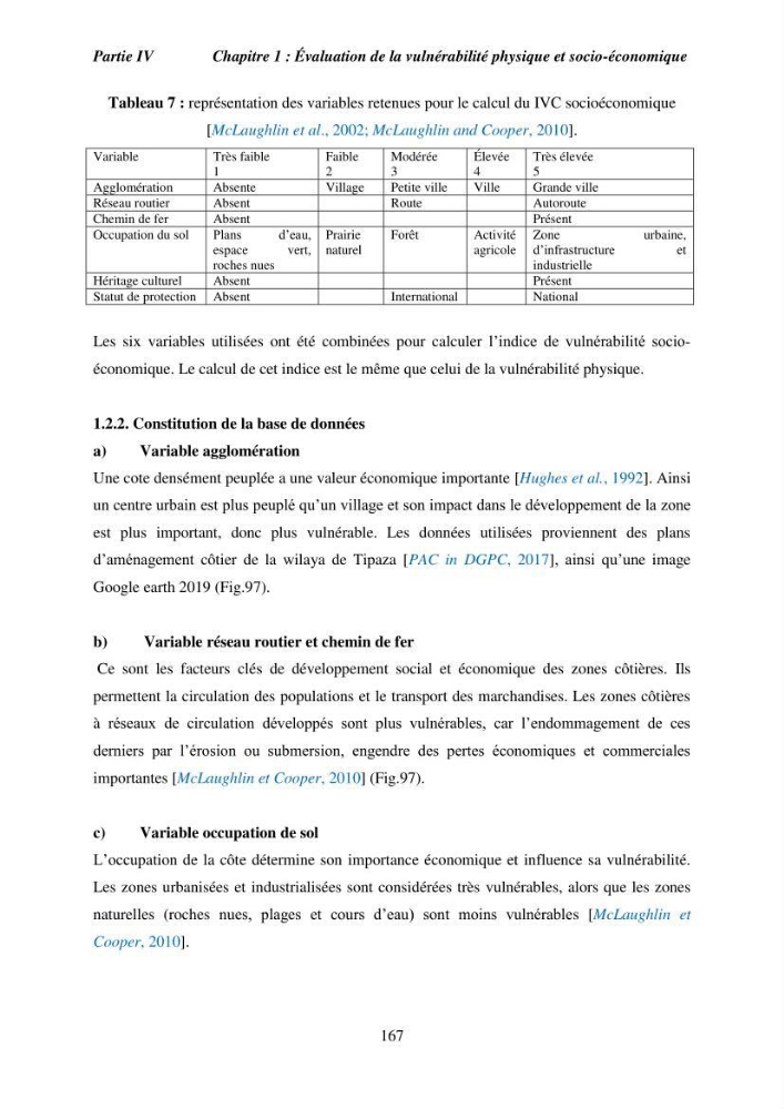 Utilisation de la géomatique pour l’étude des risques côtiers dans la zone centre Algérienne (littoral de Cherchell)