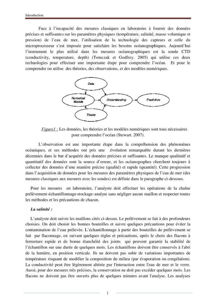 La sonde CTD