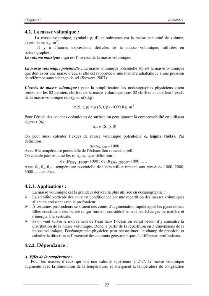 La sonde CTD