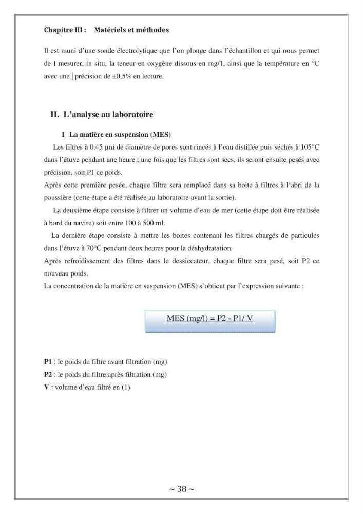 Evaluation de la qualité des eaux marine de la plage ouest Sidi Fredj.
